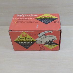 Vintage Mercury Portable Mixer by Merit
